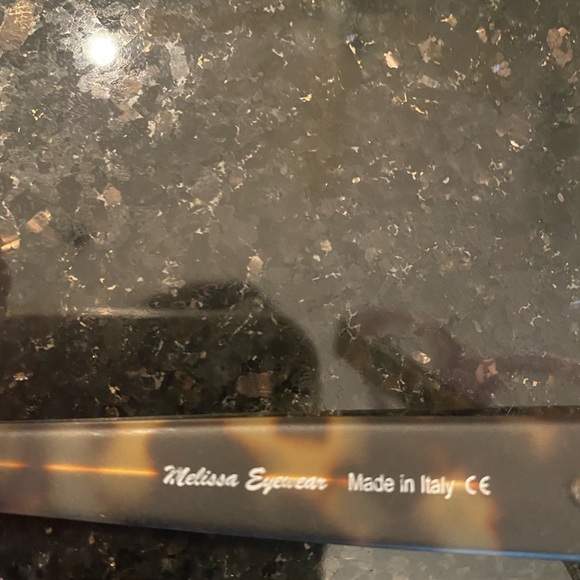 Retropeppers London eyeglass frames NWOT.  Lavender & animal print cat eye frame - Picture 7 of 7